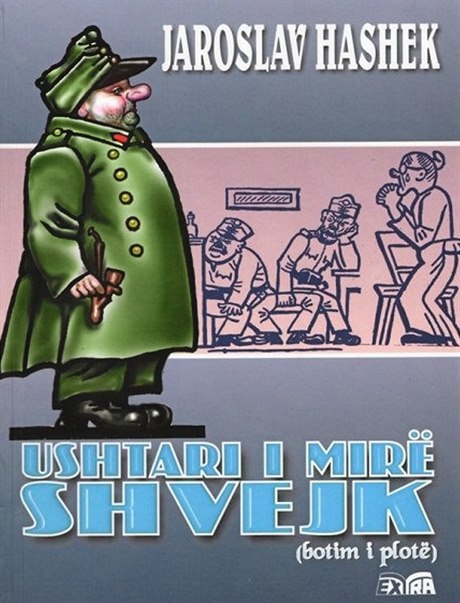 Albánské vydání vejka z roku 2003. Peklad Gëzim Erebara, Tonin Bushati.