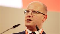 Bohuslav Sobotka na sjezdu ČSSD. Bohuslav Sobotka na sjezdu ČSSD.