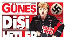 Turecký list zobrazil Angelu Merkelovou jako Hitlera | na serveru Lidovky.cz | aktuální zprávy