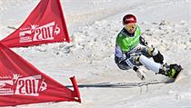 Snowboardistka Ester Ledecká během závodu na mistrovství světa ve španělské... | na serveru Lidovky.cz | aktuální zprávy