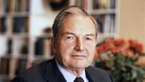 David Rockefeller na archivním snímku z roku 1981 pózoval fotografům. | na serveru Lidovky.cz | aktuální zprávy