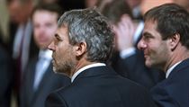 Petr Kellner (vlevo) a Jiří Šmejc na českočínském fóru (2016). | na serveru Lidovky.cz | aktuální zprávy