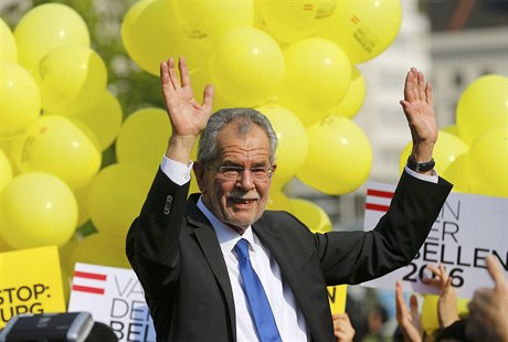 Alexandr Van der Bellen, nový rakouský prezident. 