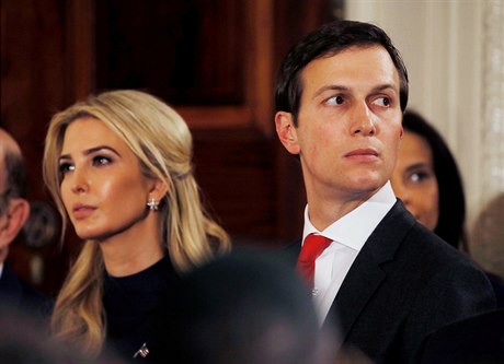 Ivanka Trumpová a její manel Jared Kushner