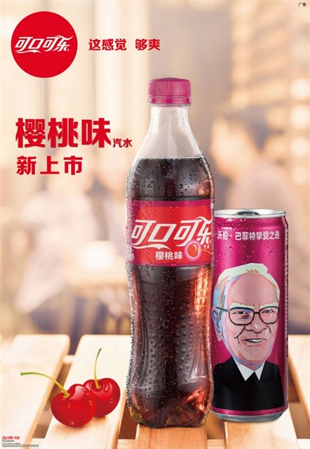 Coca Cola má v ín novou tvá. Warrena Buffeta.