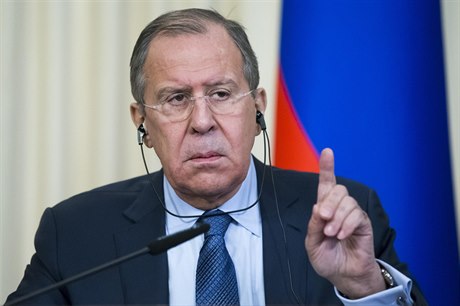 Ruský ministr zahranií Sergej Lavrov.