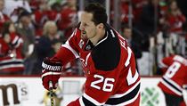 Patrik Eliáš při rozbruslení před zápasem NJ Devils a NY Islanders. | na serveru Lidovky.cz | aktuální zprávy