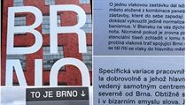 Kontroverzní průvodce Brnem. | na serveru Lidovky.cz | aktuální zprávy