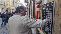 Směnárny v Praze se snaží držet krok s ohlášením o ukončení devizových... | na serveru Lidovky.cz | aktuální zprávy