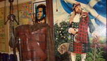Skotský tartan. Skotský tartan.
