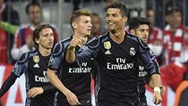 Cristiano Ronaldo slaví gól v zápase Bayern Mnichov vs. Real Madrid. | na serveru Lidovky.cz | aktuální zprávy