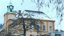 Nejstar budova arelu dnsk nemocnice.