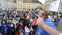 Čtvrtý zápas finále hokejové extraligy proti Liberci sledovali fanoušci Komety... | na serveru Lidovky.cz | aktuální zprávy
