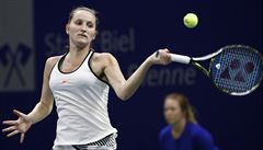 Markéta Vondrouková na turnaji v Bielu.