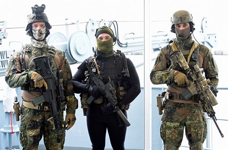 Písluníci nmecké armády. (Ilustraní foto)