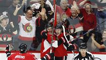 Hokejisté Ottawy slaví gól proti NY Rangers v play-off. Vyprodáno ale v bojích... | na serveru Lidovky.cz | aktuální zprávy
