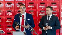 Ředitel Budějovického Budvaru Petr Dvořák (na snímku s ministrem zemědělství... | na serveru Lidovky.cz | aktuální zprávy