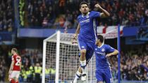 Útočník Chelsea Diego Costa slaví jeden z gólů v síti Middlesbrough. | na serveru Lidovky.cz | aktuální zprávy