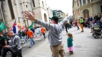 Demonstrace Brno - 1 maj