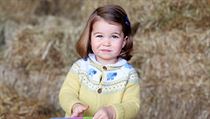 Princezna Charlotte na fotografii zveejnn den ped jejmi narozeninami.