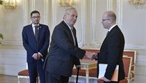 Bohuslav Sobotka na Pražském hradě | na serveru Lidovky.cz | aktuální zprávy