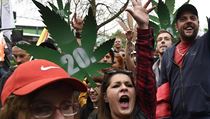 Pochod a demonstrace za legalizaci konopí s názvem Million Marihuana March. | na serveru Lidovky.cz | aktuální zprávy