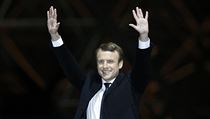 Zvolený prezident Francie Emmanuel Macron. Zvolený prezident Francie Emmanuel Macron.