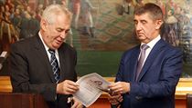 Andrej Babiš a Miloš Zeman | na serveru Lidovky.cz | aktuální zprávy