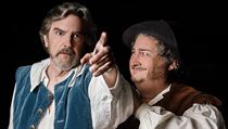 Inscenace Muž z La Manchy. Lane Davies jako Don Quijote a Jerry Winsett jako... | na serveru Lidovky.cz | aktuální zprávy