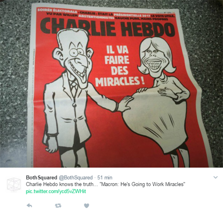 Karikatura Charlie Hebdo, která pohorila Francouze.