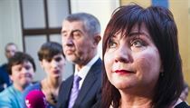 Náměstkyně Alena Schillerová s ministrem financí a předsedou hnutí ANO Andrejem... | na serveru Lidovky.cz | aktuální zprávy