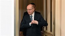 Bohuslav Sobotka po jednání koaliční rady. | na serveru Lidovky.cz | aktuální zprávy