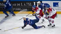 Antonin Manavian z Francie (uprostřed) v pádu. | na serveru Lidovky.cz | aktuální zprávy