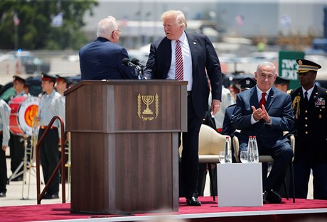 Americký prezident Donald Trump v Izraeli.