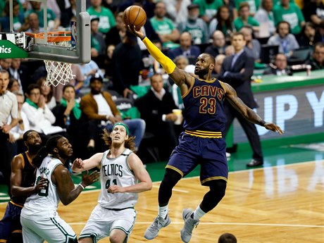 NBA: Playoffs-Cleveland Cavaliers proti Boston Celtics.