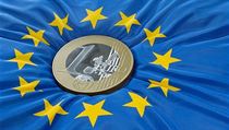 Vlajka EU, euro (ilustrační foto) | na serveru Lidovky.cz | aktuální zprávy