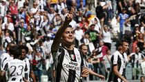 Paulo Dybala z Juventusu se raduje z branky, kterou vstřelil Crotone. | na serveru Lidovky.cz | aktuální zprávy