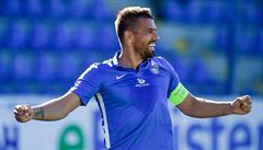 30. kolo první fotbalové ligy - Liberec vs. Mladá Boleslav: domácí kapitán...