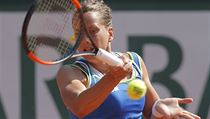 Barbora Strcov na French Open.