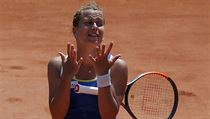 Barbora Strcov na French Open.