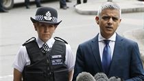 Starosta Sadiq Khan apeloval na jednotnost obyvatel Londna.