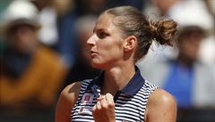 Karolína Plíková na French Open.