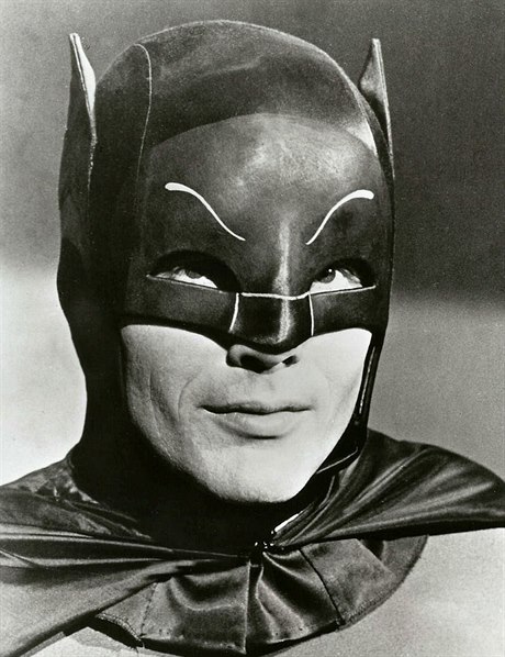 Adam West jako Batman v seriálu ze 60. let