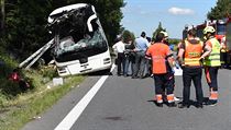 Havárie autobusu u Litovle. | na serveru Lidovky.cz | aktuální zprávy
