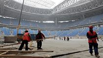 Výstavba stadionů pro fotbalové mistrovství světa v Rusku v roce 2018. | na serveru Lidovky.cz | aktuální zprávy