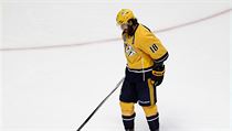 Zklaman tonk Predators James Neal, kter dres Pittsburghu v pedchozch...