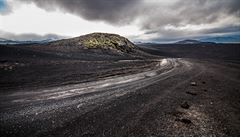 Na silnici . 208 cestou do Landmannalaugaru