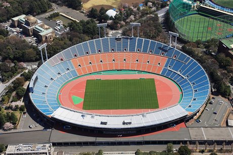 Tokijský olympijský stadion.