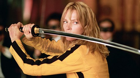 Krásná a smrtonosná. Uma Thurmanová ve snímku Kill Bill (2003).