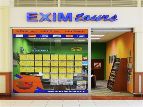 Poboka cestovní kanceláe Exim Tours.